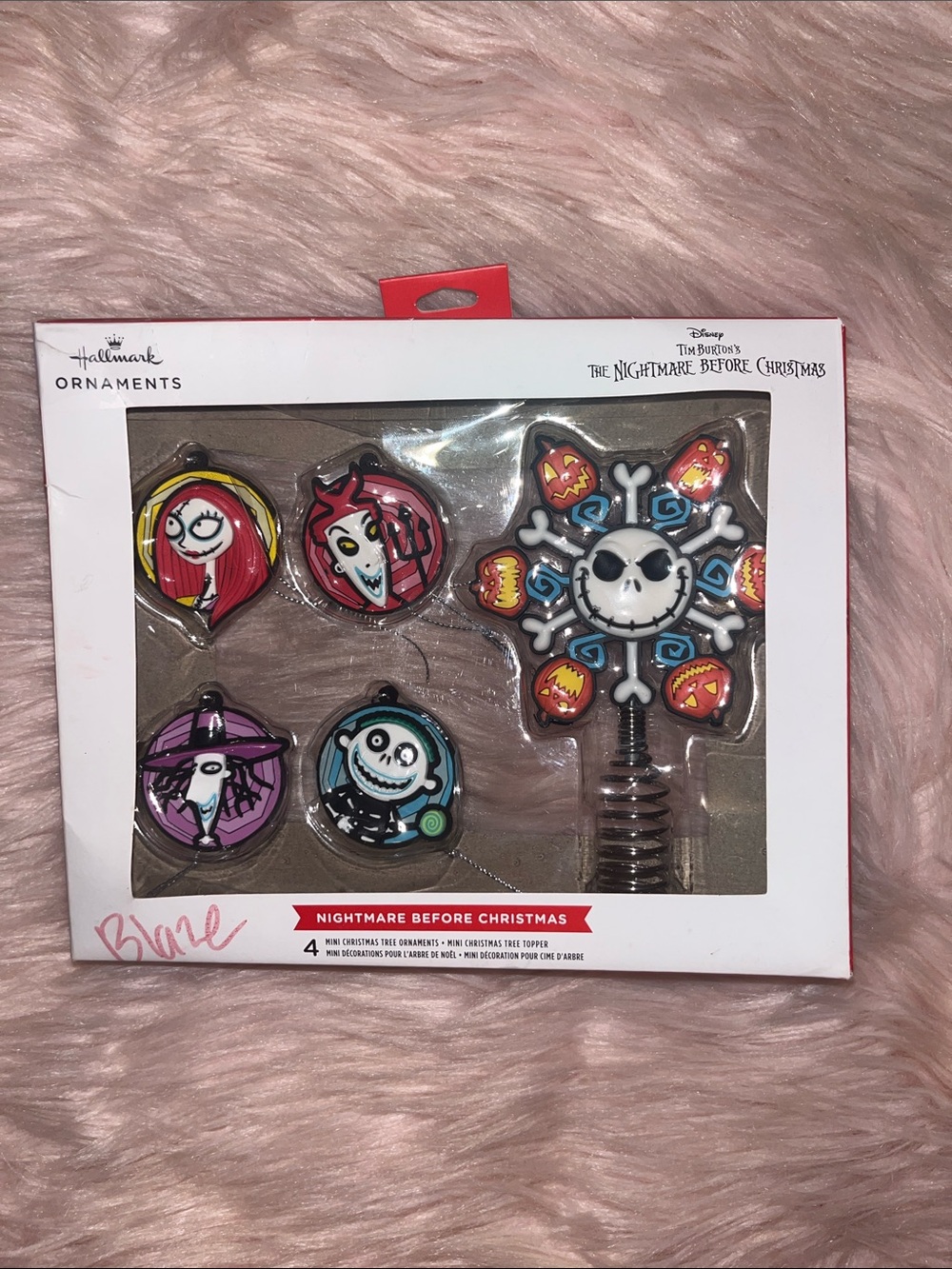 Hallmark Disney The Nightmare Before Christmas Ornament Set - Multicolor